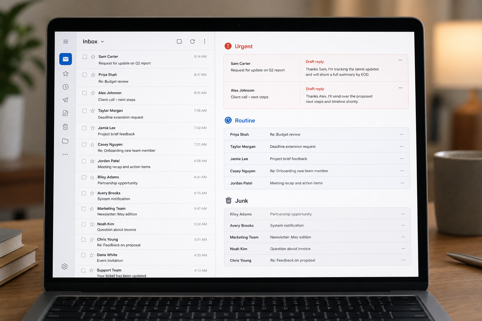 Workflow 2: Email Triage