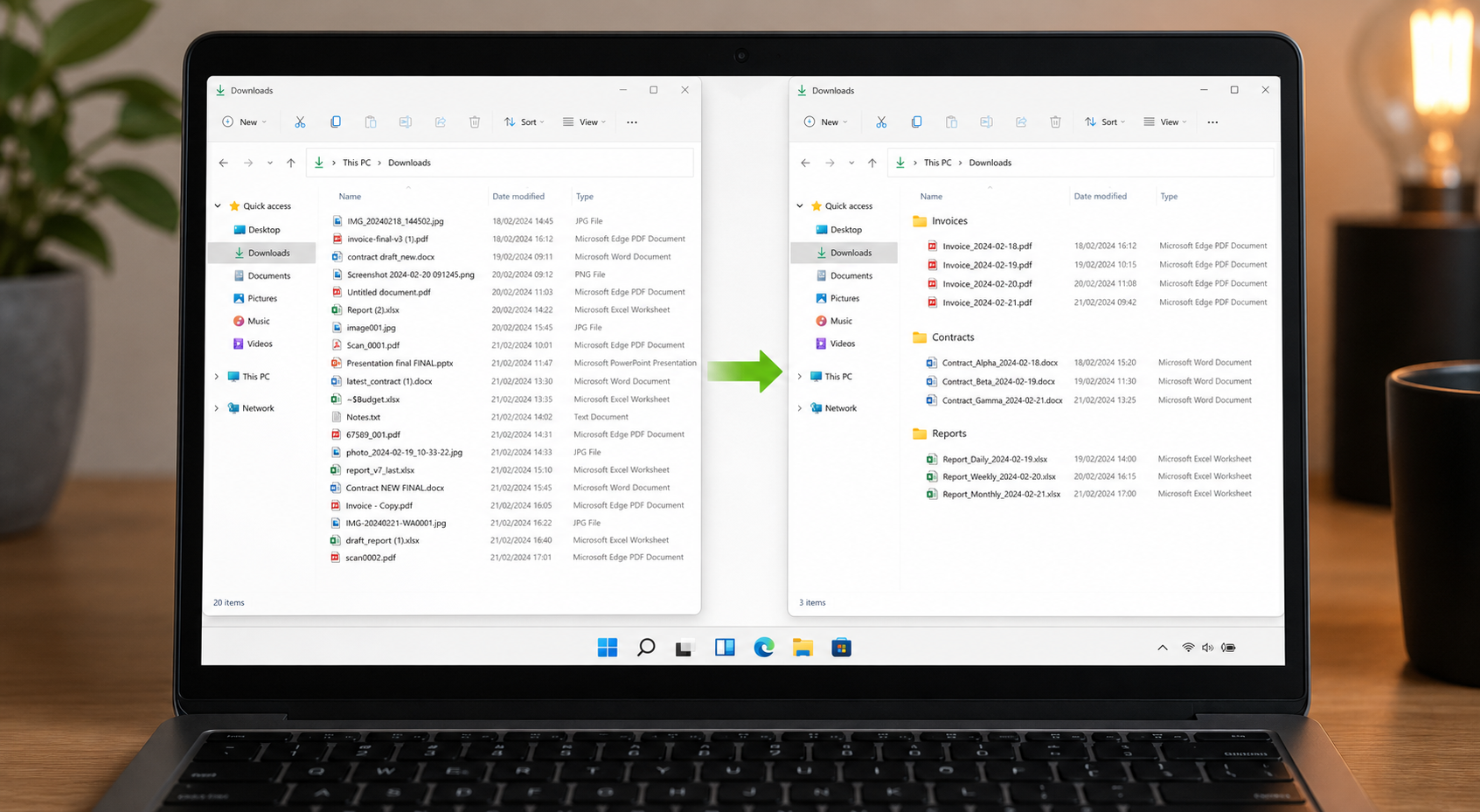 Workflow 3: File Organisation